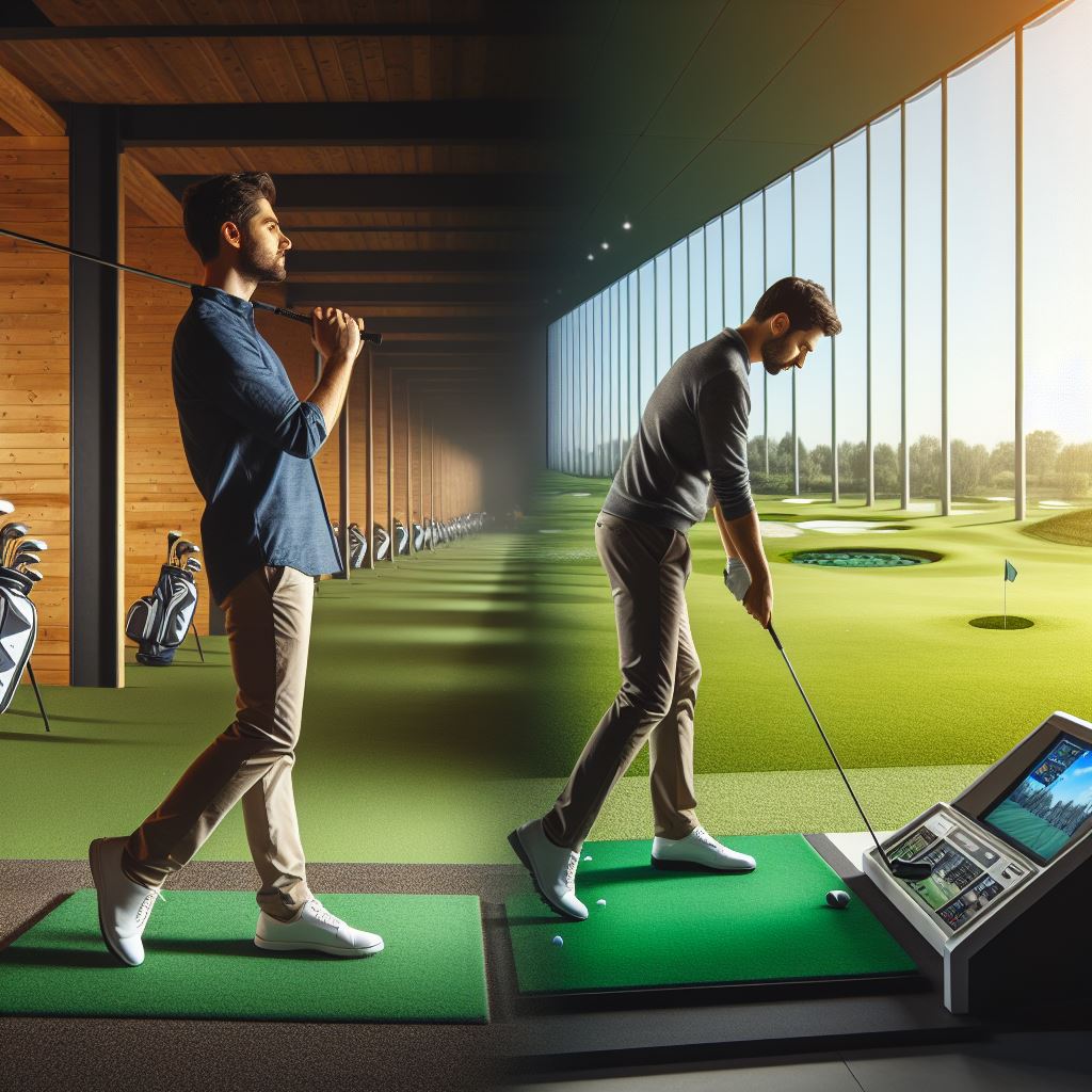 Driving Range vs. Golf Simulator