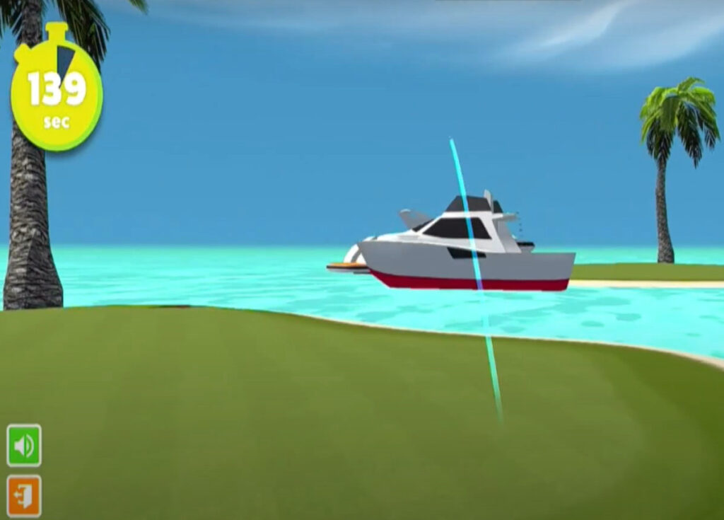 Boat Blast Golf Game