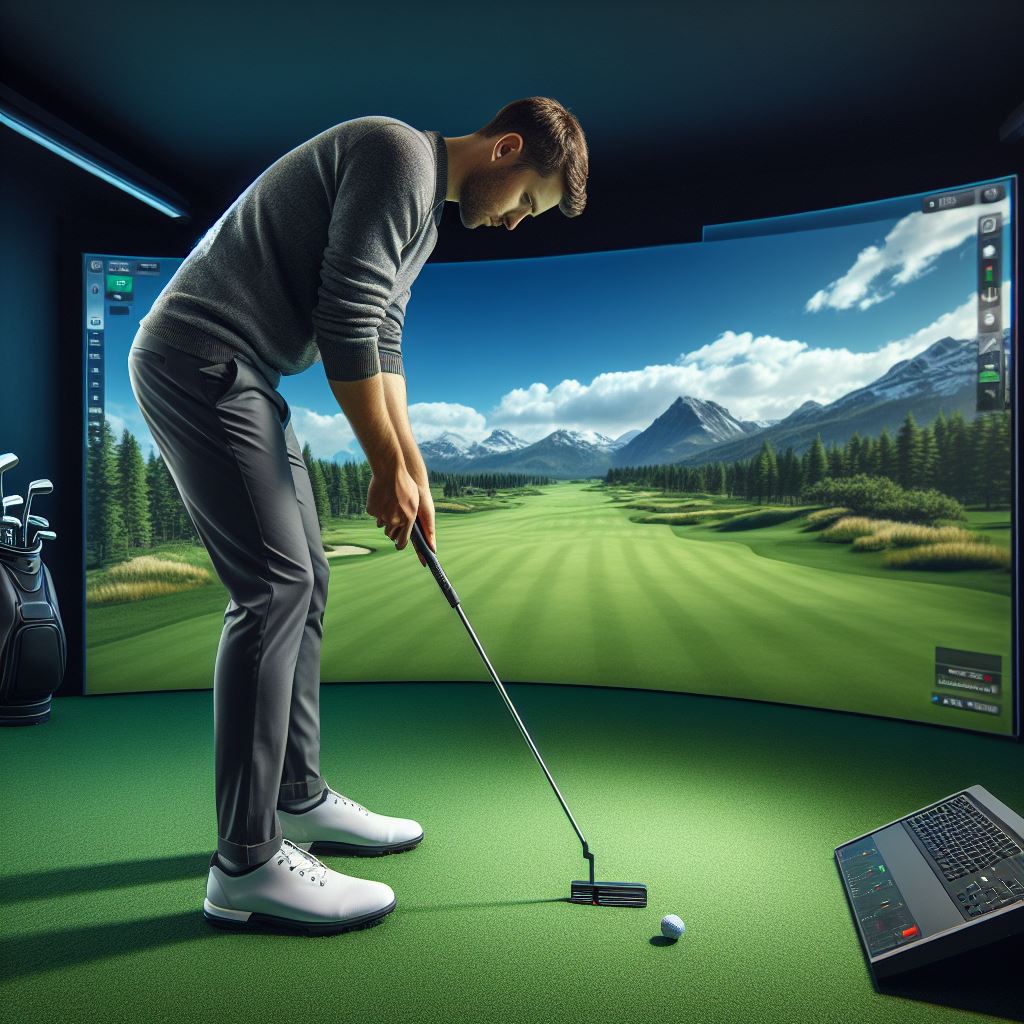 Golf Simulator Putting