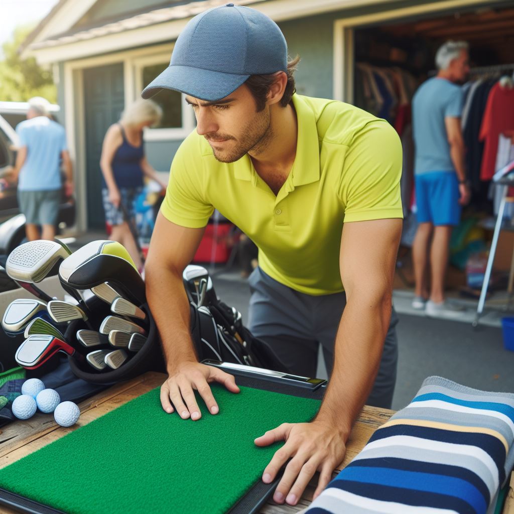 Garage Sale Used Golf Simulator