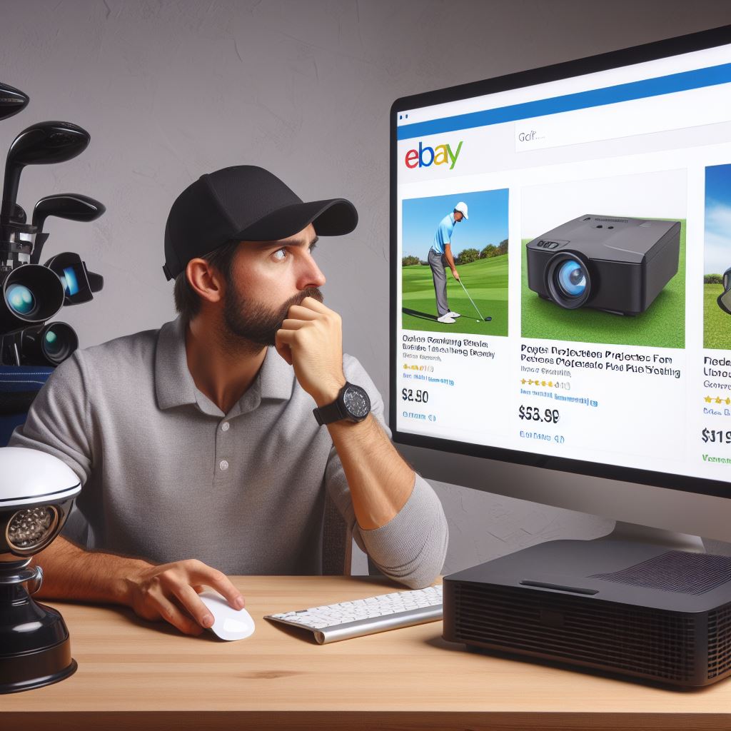 eBay Used Golf Simulator