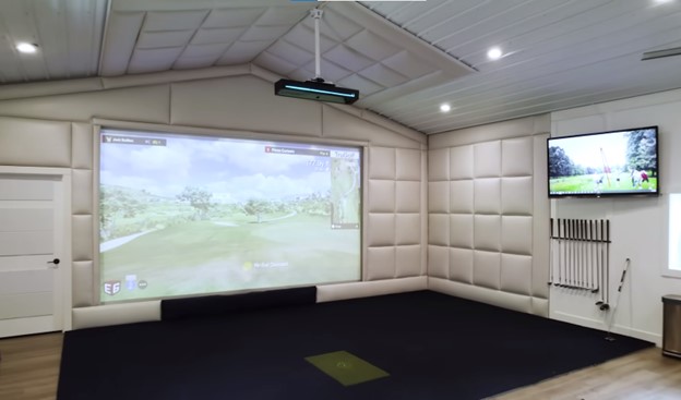 Golf Simulator Room Ideas 1
