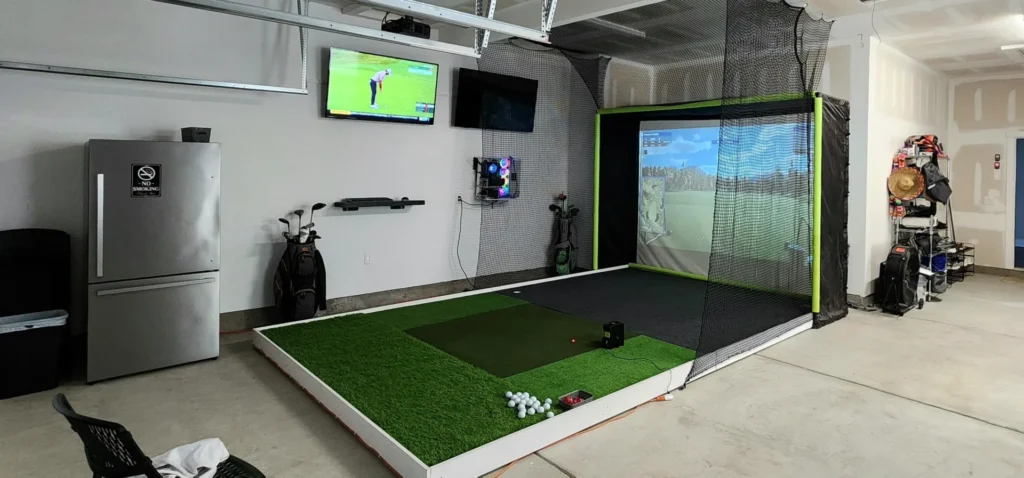 Golf Simulator Room Ideas 16