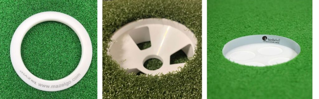 Golf Simulator Flooring Putting Cups