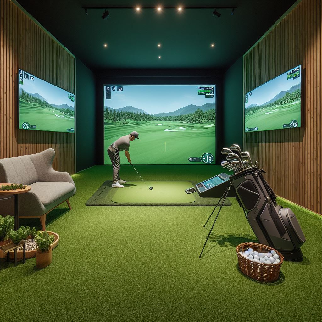 Golf Simulator Flooring