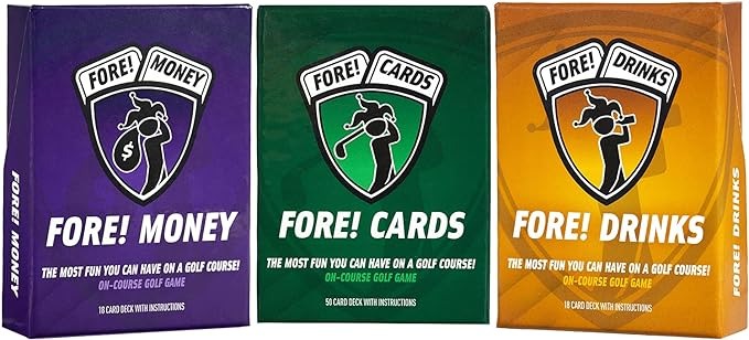 Golf Gift Under $50: Fore! Golf Cards